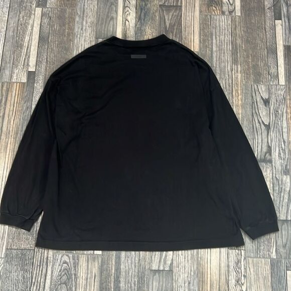 🔥🔥 ESSENTIALS FEAR OF GOD Long Sleeve Oversized Designer Tee Men Sz M (fits XL - Picture 5 of 12